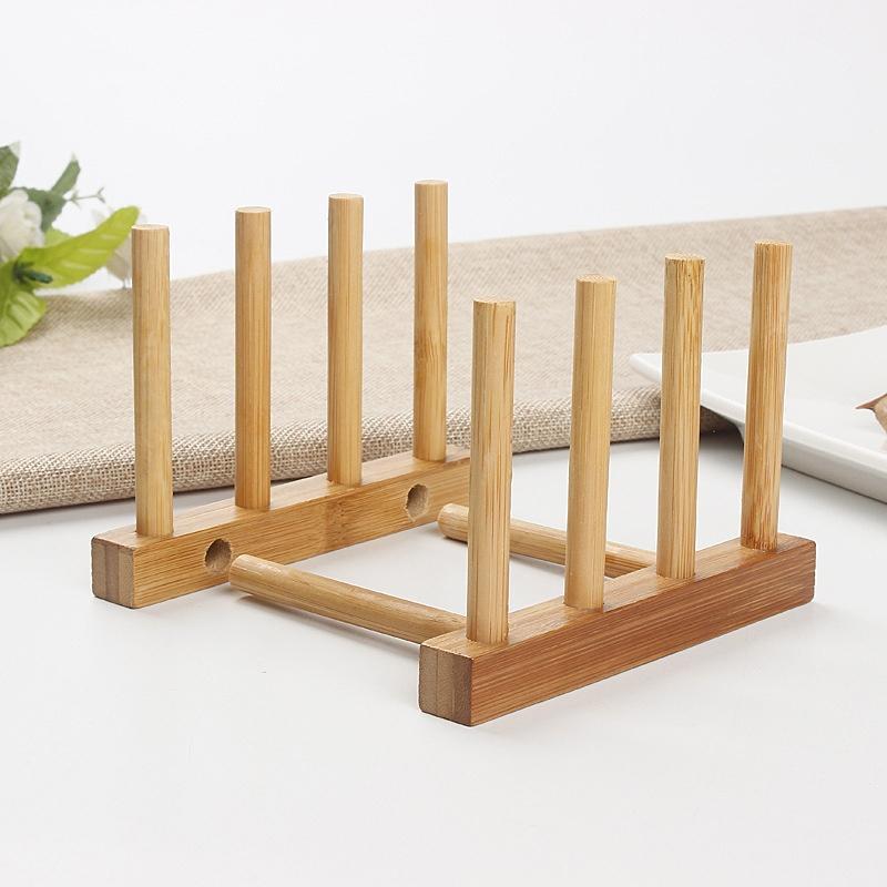 Kitchen Organizer Pot Lid Rack Stainless Steel Spoon Holder Shelf Cooking Dish Pan Cover Stand Accessories Novel Gadgets
