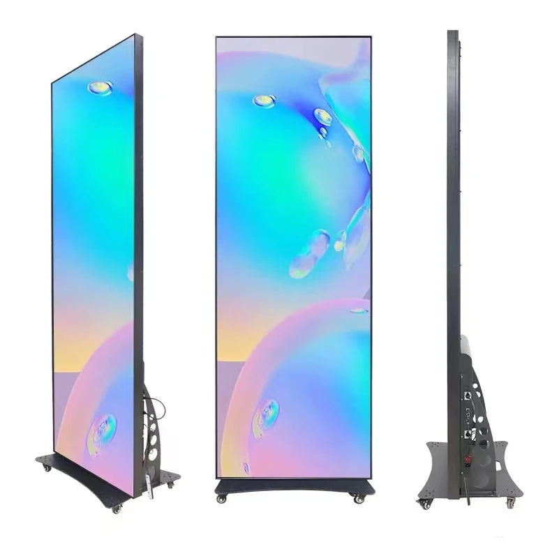 Foldable P1.53 640*1920mm COB Poster Screen LED display