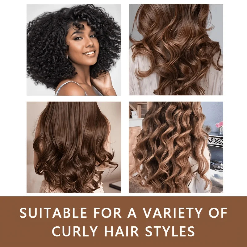 GSWP Moroccan Argan Oil Styling Cream enhances elasticity and smoothness, creating soft, bouncy, frizz-free curls. 280ml