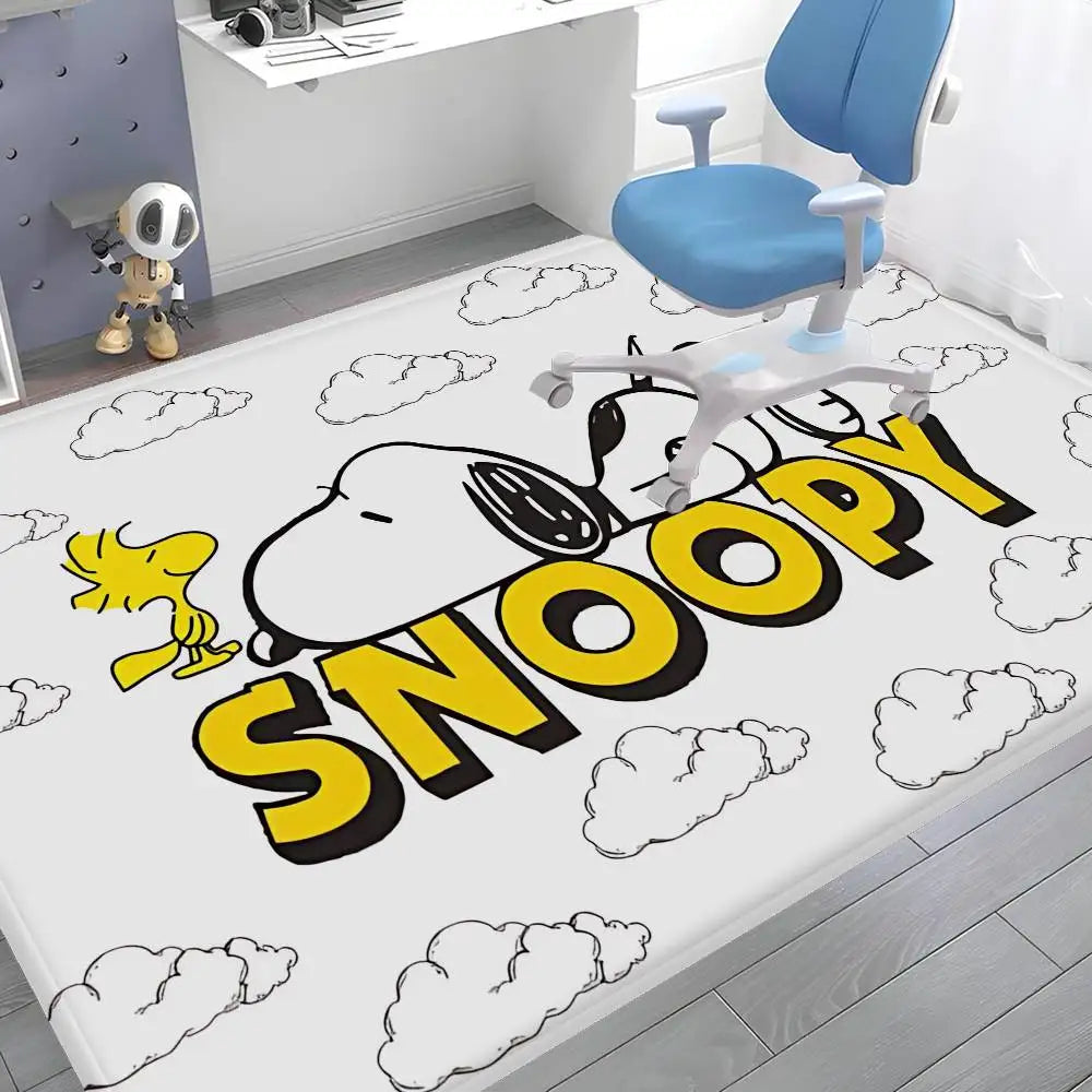 S-Snoopy Cartoon Kitchen Mat Cheaper Anti-slip Modern Living Room Balcony Printed Modern Home Decor