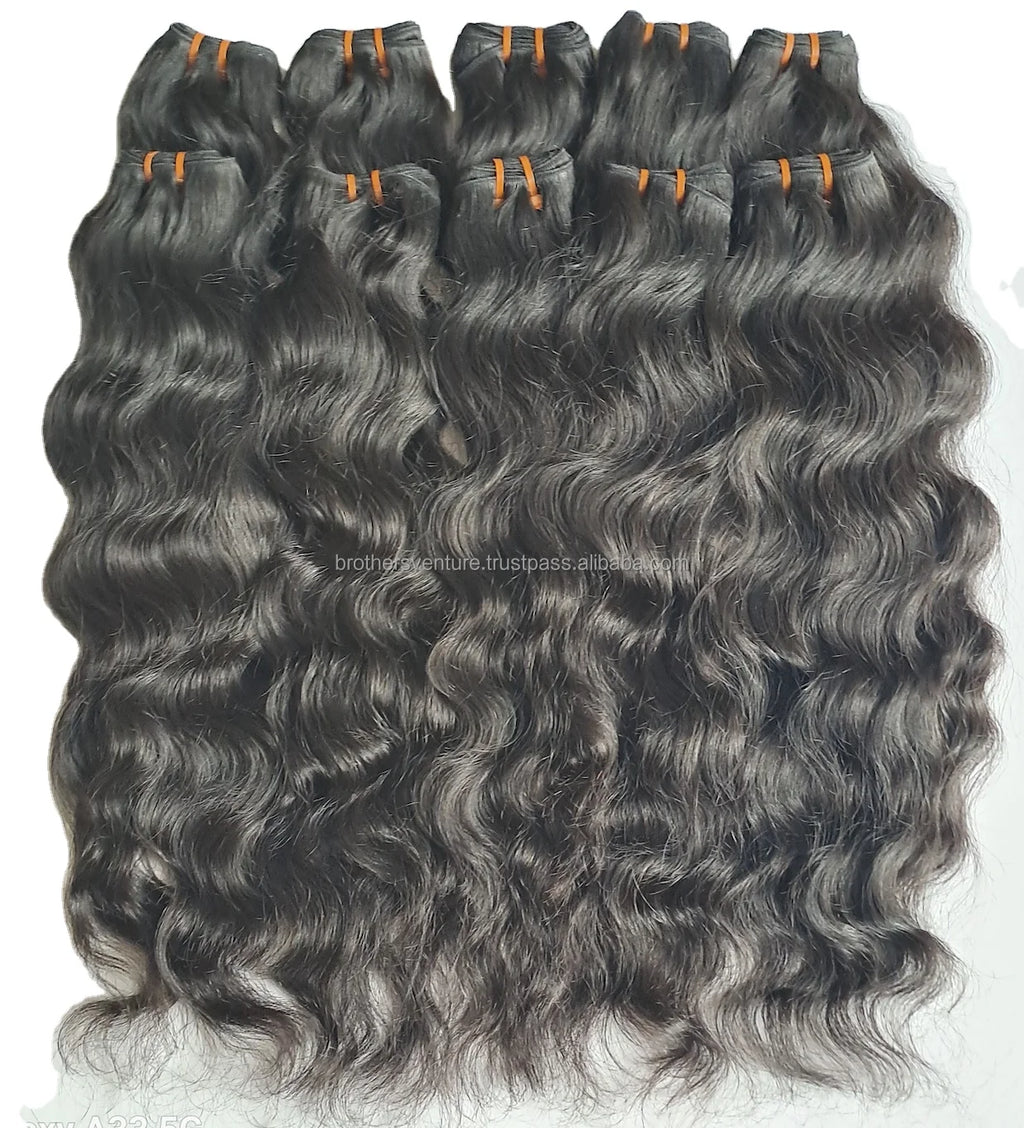 High Quality 100% Virgin Indian Remy Hair Bundles 10A 12A Grade Double Drawn Straight Human Hair Extensions