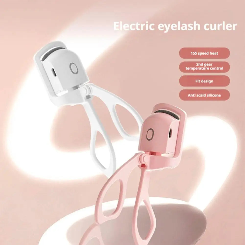 Electric eyelash Curler Long-lasting Styling Easy And Perfect Curling All Day Long Portable Electric Eyelash Curler Tool