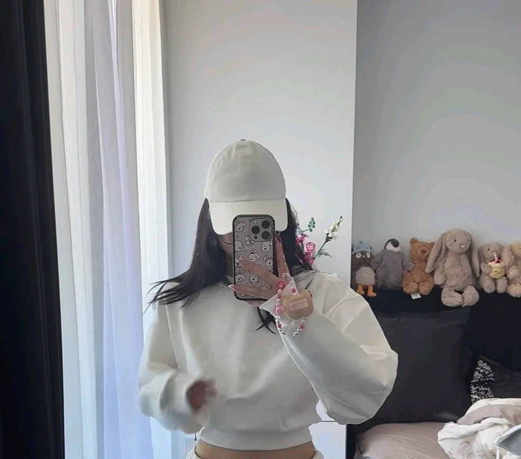 ao Women Yoga Set Cropped Sweatshirts+Shorts Crew Neck Pullover Spring 2 piece set Active Short Tracksuit Pink Jogger Sportswear