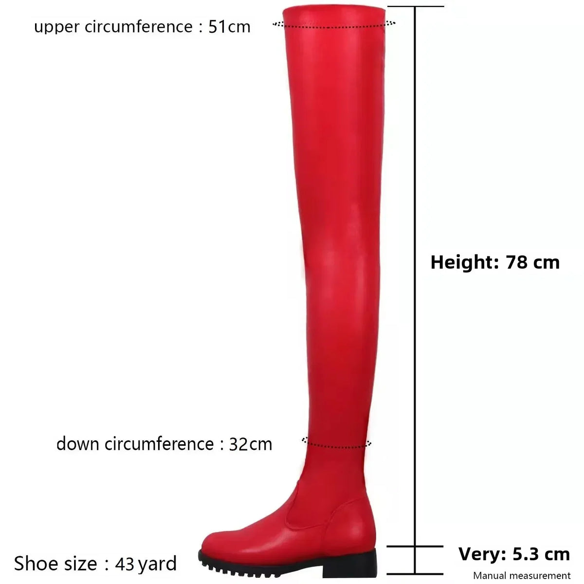 Women's Boots Trend 2024 Autumn Winter Over-the-knee Side Zipper Sexy Nightclub Long Shoes for Women Plus Size 44 Flat New Style