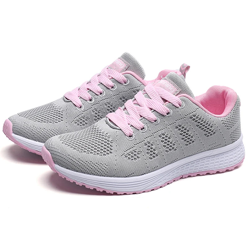 Fashion Sneakers Shoes Woman Lace Up Women's Sneakers Offers Outdoor Women's Sports Shoes High Quality Shoes For Woman Footwear