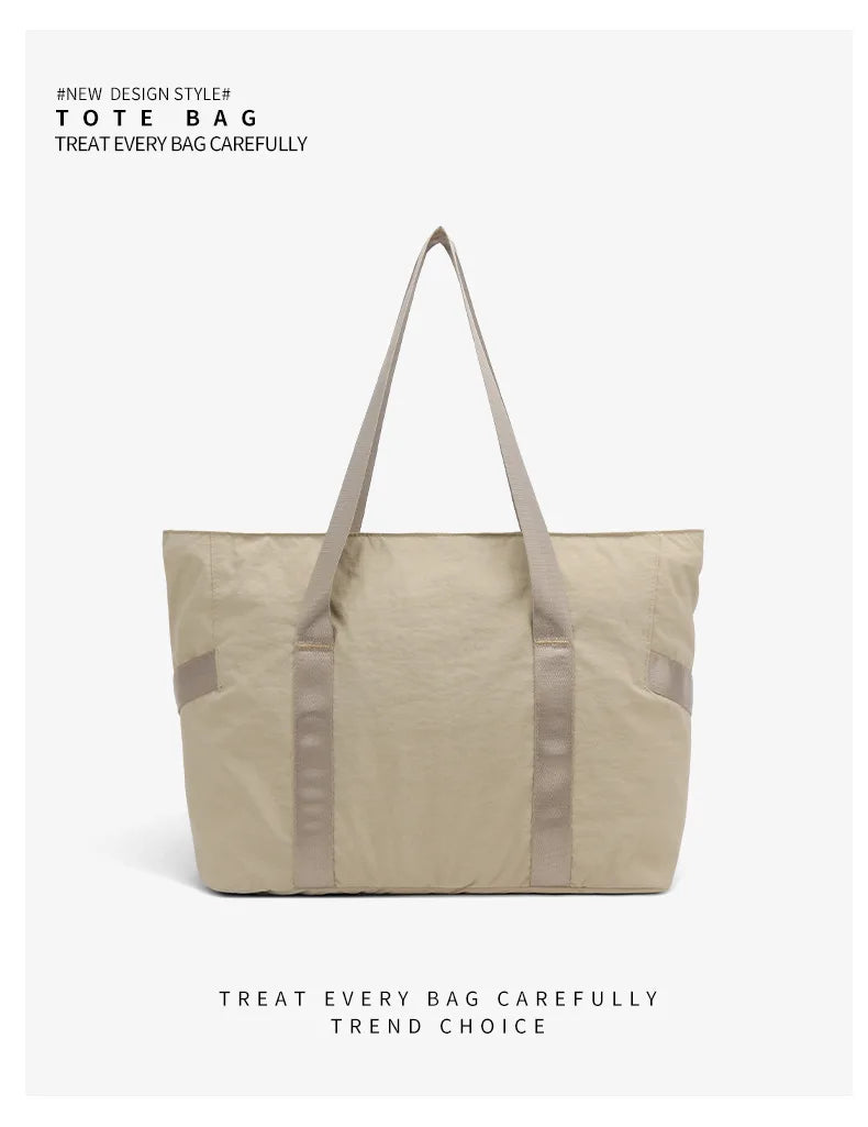 Women's Large Tote Bag with Padded Laptop Compartment, Yoga Mat Travel Work Daily Handbag Shoulder Bag