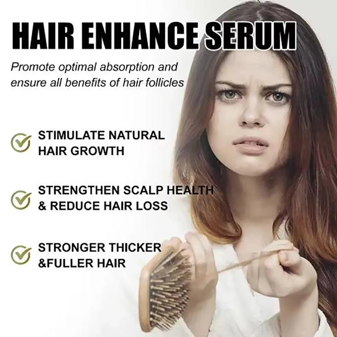 It strengthens hair and promotes hair growth simultaneously, resulting in strong, resilient hair that is not easily broken.