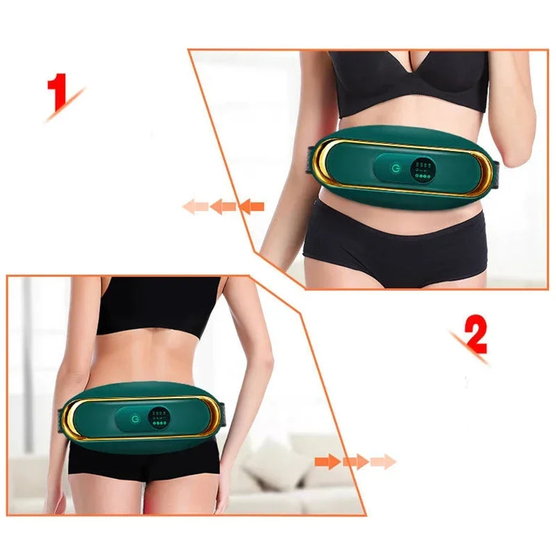 Cellulite Massager Body Massager Slimming Back Massager Electric Losing Weight Belly Slimming Belt Fat Burning Abdominal Massage