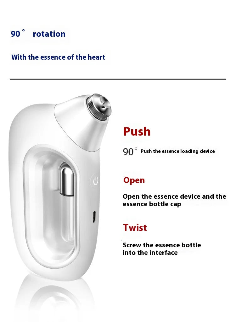 Professional Beauty Machine Women Skincare Oxygen Vaporizer Portable Self Face Steam Device Esthetician Facial Devices