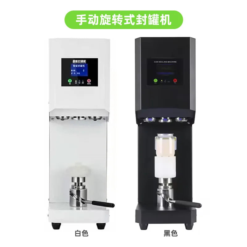 Can gland sealing machine, fully manual or automatic can sealing machine