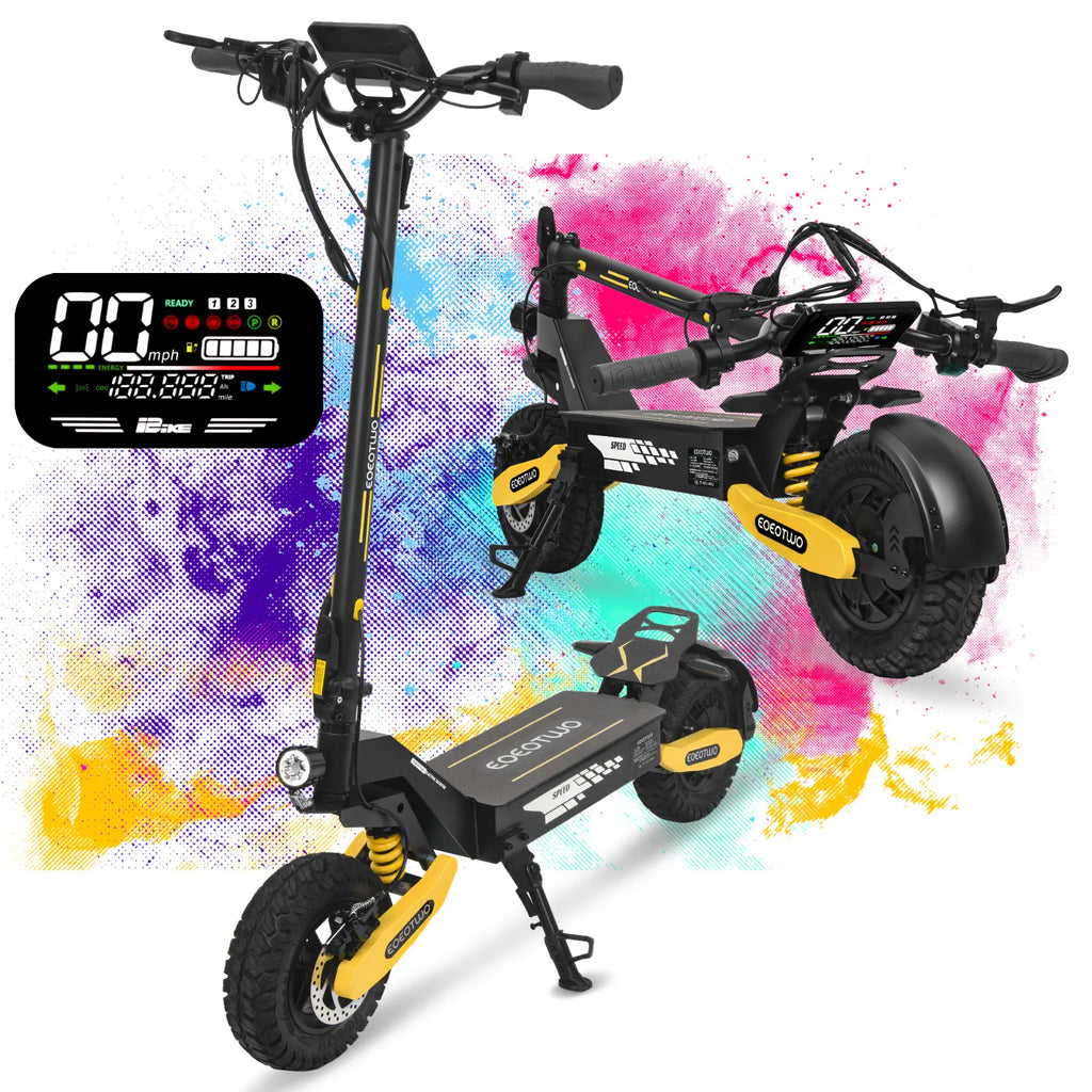 1200W Electric Scooter for Adult 48V13AH 28MPH 11'' Off-road Commuting E-Scooter