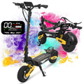 1200W Electric Scooter for Adult 48V13AH 28MPH 11'' Off-road Commuting E-Scooter
