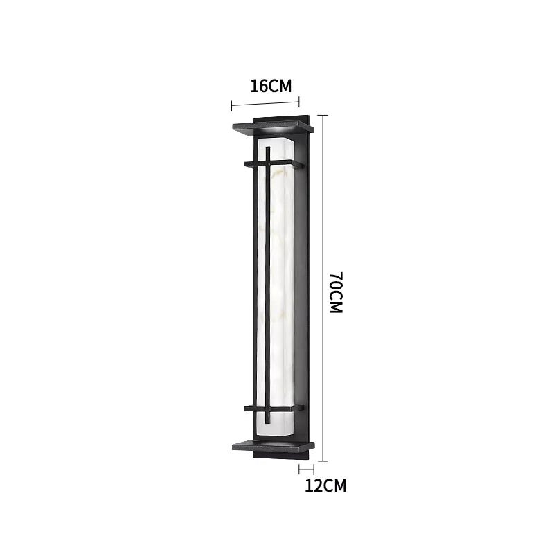 Outdoor Wall Lighting Modern simple villa Waterproof wall lamp Exterior wall Porch Balcony Stainless steel Garden Terrace light