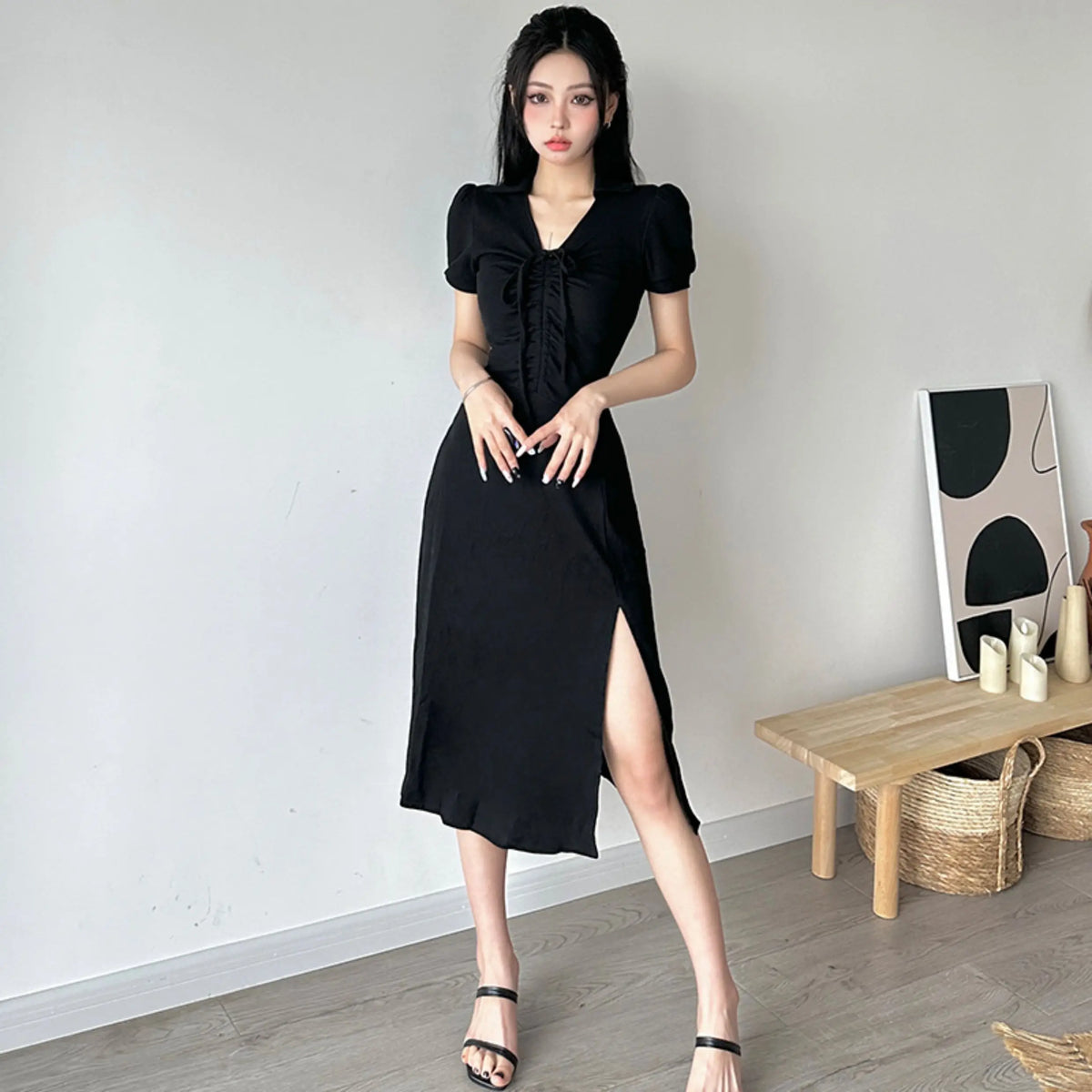 SWEETOWN Spicy Girl Short Dress 299 Choose Any Style Simple Style Spring Summer Autumn City Commute Ladies Fashion Dress