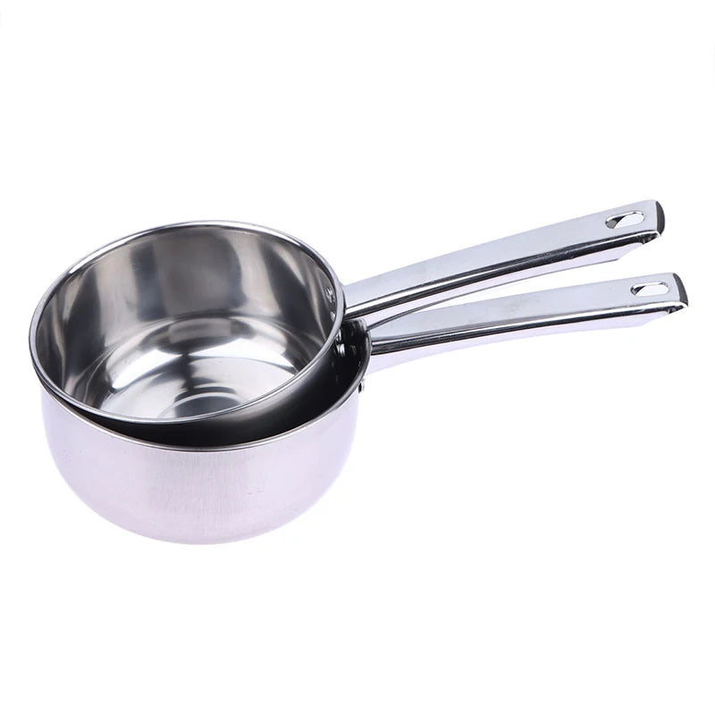 Stainless Steel Water Ladle Pan Pot Thickening Non-stick Suop Pan With Handle Or Plastic Ladle Household Kitchen Gadgets〔CC11〕