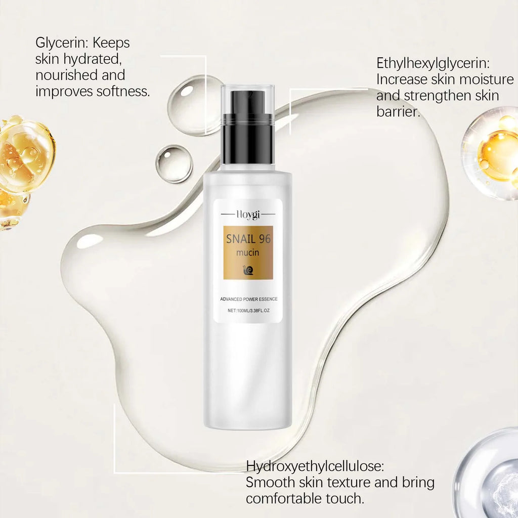 Precious Snail 96 Mucin Power Essence Smoothing Wrinkle Repairing Lift Firm Fade Fine Lines Brightening Skin Care Moisturizing