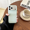 Luxury Transparent Matte Case For iPhone Air 17 16 15 14 13 12 Pro Max Plus 16E Clear Candy Color Silicone Soft Cover Shell 17P