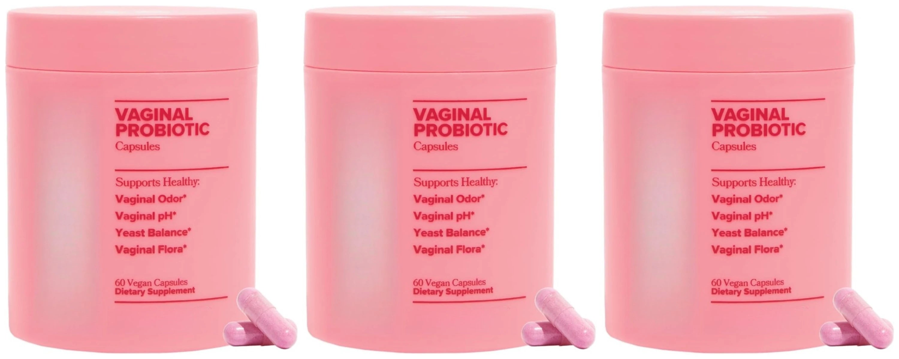 Women’s Probiotic Capsules 5 Billion CFU with XOS Prebiotic Daily Wellness Support 60 Vegan Capsules