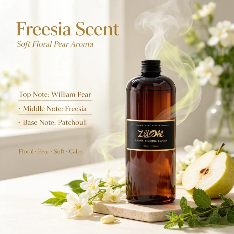 House Fragrance Essential Oil 500ml Ritz Carlton Hilton Hotel Scent Long-lasting Aromatherapy Deodorant,give 10pcs Reed Sticks