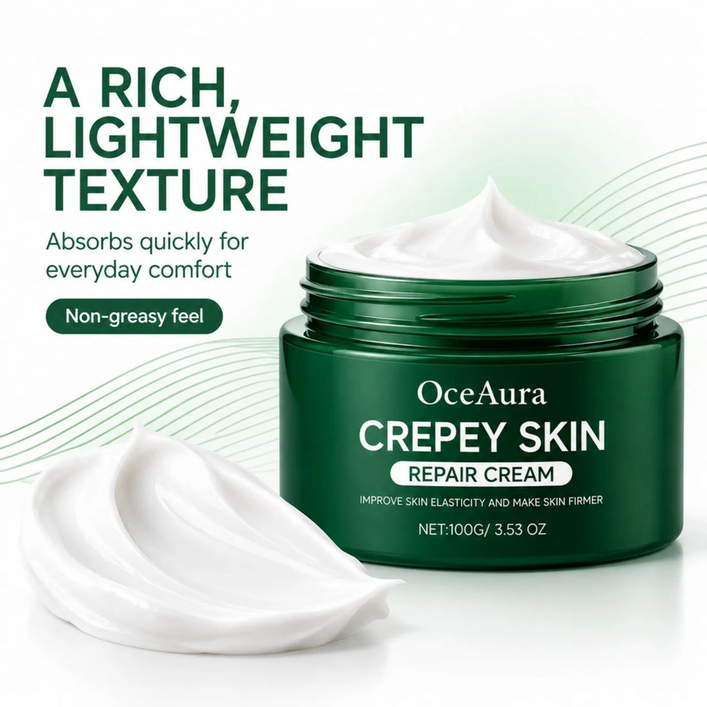 OceAura Firming Body Cream 100g Nourish Smooth Look Skin Deep Hydration Whole Body Moisturizer Supports Elasticity Revitalizing
