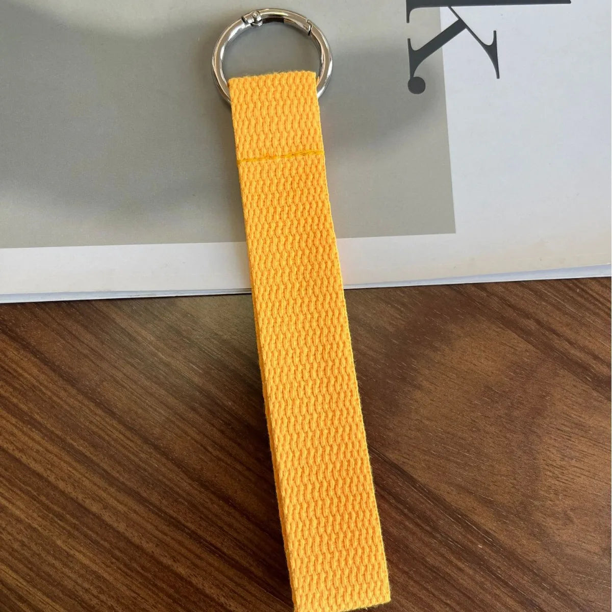 Thick Key Lanyard 2.5cm Wide Webbing Cloth Key Rope Black Pink Man Woman Anti-lost Key Chain for Car Key Can do DIY embroidery