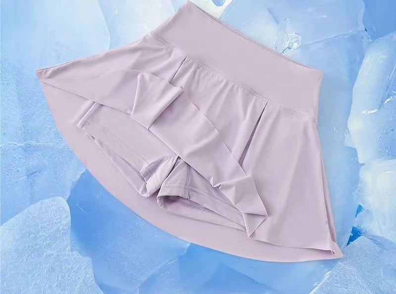 Kids Girls Pleated Skirt Shorts 2025 New Fashion Children Sporty Skirt Summer Quick Drying Clothing Teenage Girls Tennis Skirts