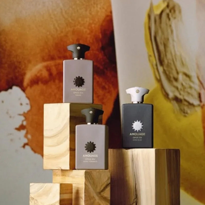 Amouage The Library Collection Men Eau De Parfum 100ml Long Lasting Elegant Feminine Scent Warm Unique Fragrance Opus XVI Timber