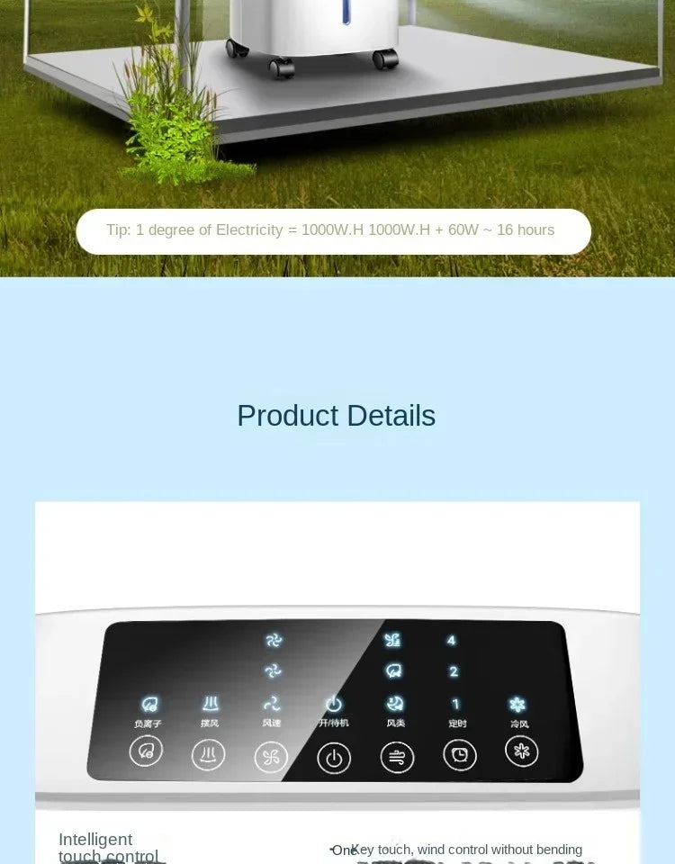 220V Portable Air Conditioner - Haier  Single Cooling Water-cooled Fan BAW
