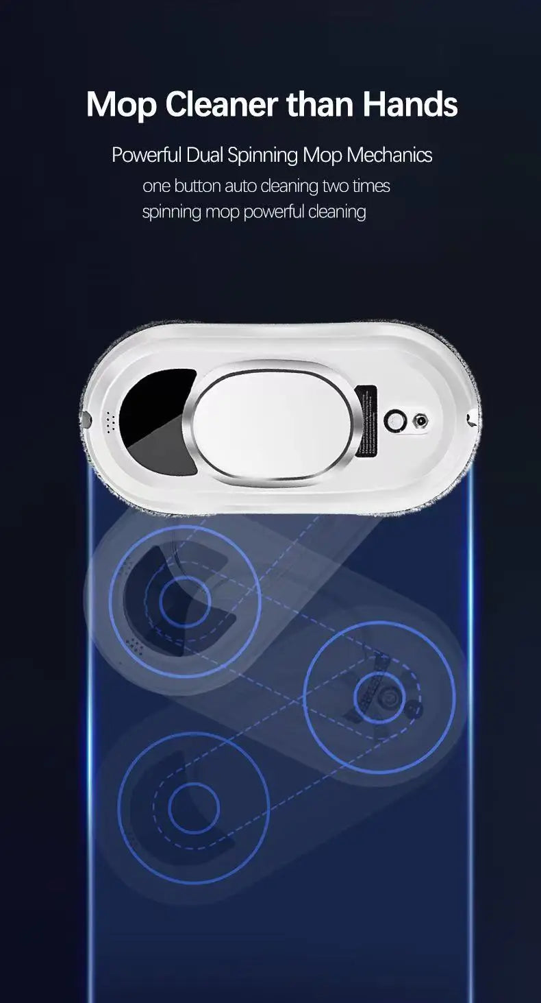 Remote Control Window Cleaning Robot Vacuum Cleaner Electric Automatic Glass Washer Limpiacristales For Home Window Mirror