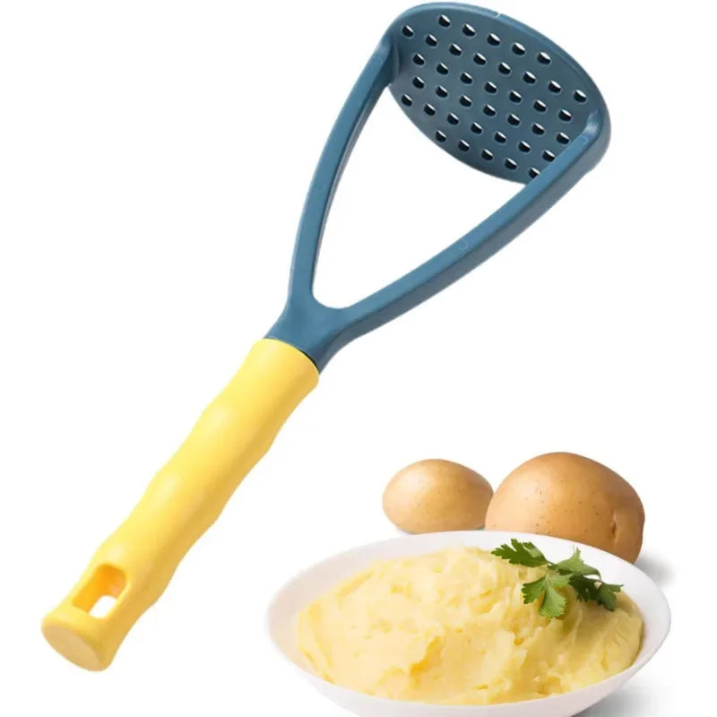 Long Handle Potato Masher Pressure Mud Machine Fruit Vegetable Masher Tool Kitchen Gadgets Machucador Картофельная давилка