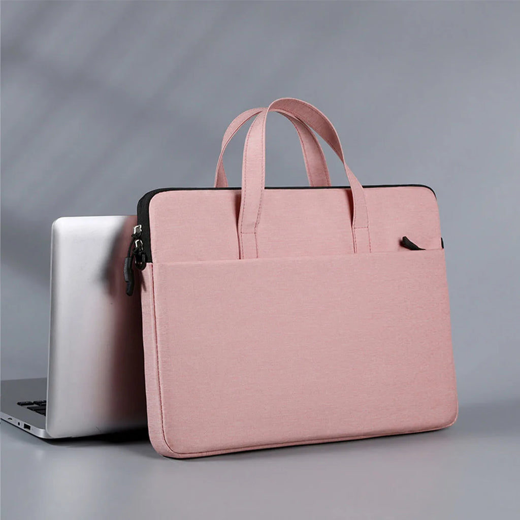 Lightweight Shockproof Laptop Bag Business Waterproof Multi-pocket Handheld Crossbody Bags Detachable Strap for Perfect and Work