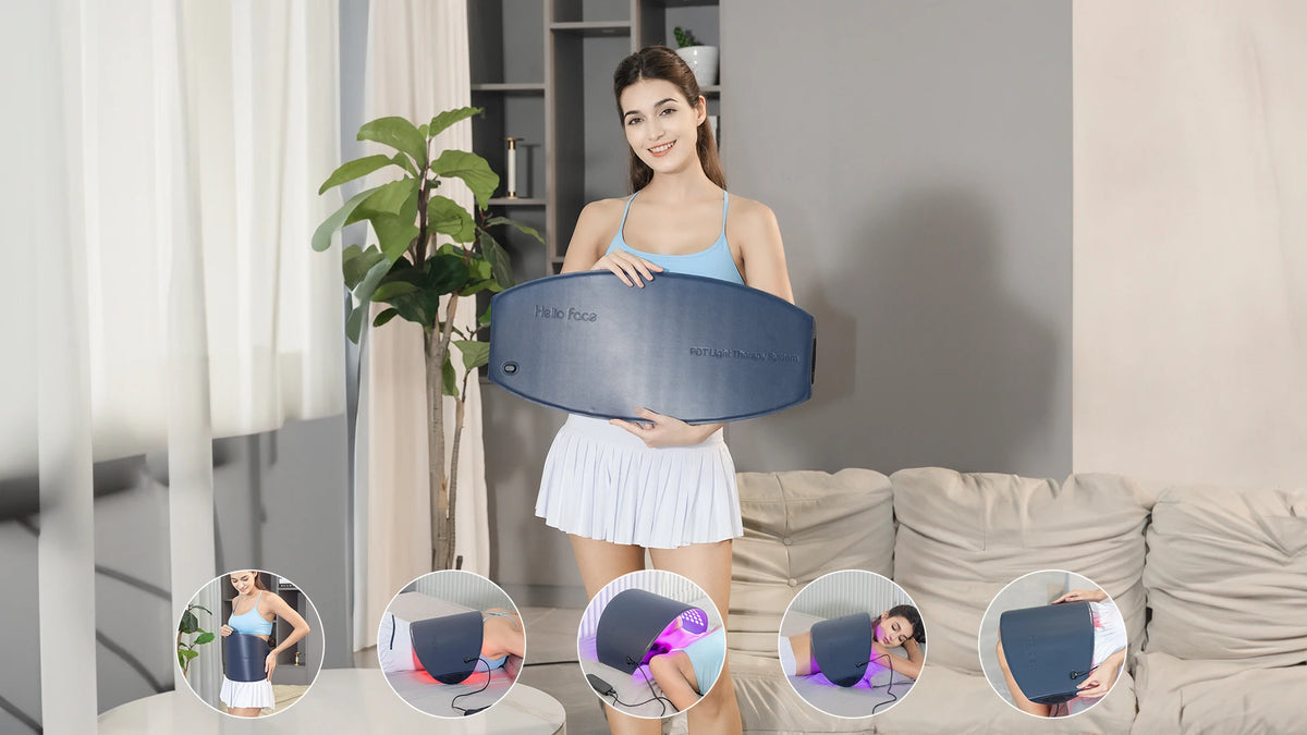 Hello Face Wireless Near-Infrared and Red Light Facial Mask For Powerful Professional Ultra-light Mask