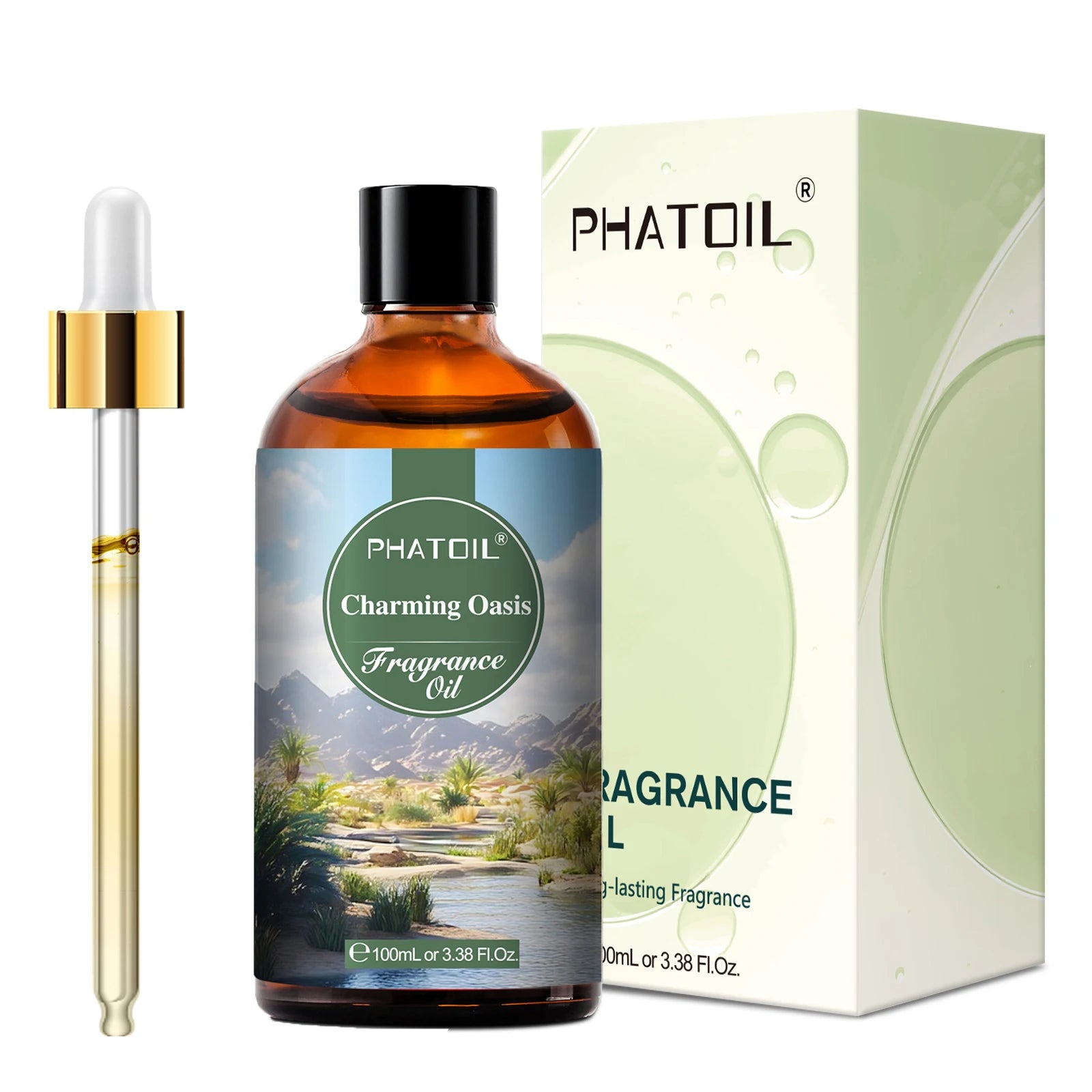PHATOIL 100ml Oud Warmth Fragrance Oil For Diffuser Aromatherapy Warm Santal Vanilla Amber Black Orchid Aroma Fragrance Oils