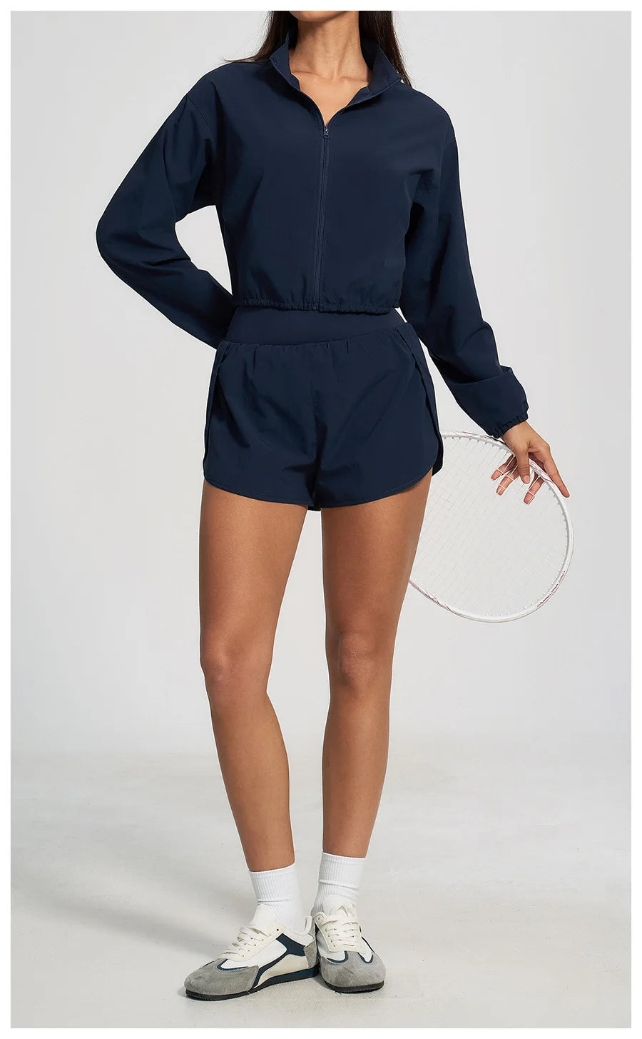 Women Outdoor Running Suit Two Pieces Yoga Set Breathable Quick Dry Fitness Sportswear Workout Clothes Sports Outfit