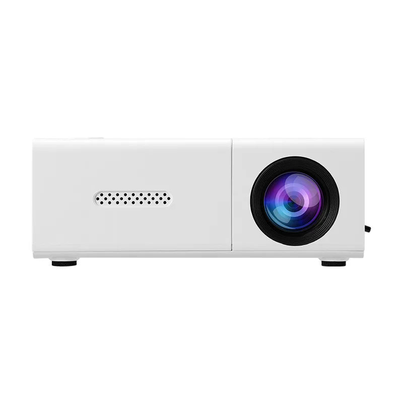 Portable Projector, Supports 1080P, USB Connection, Remote Control - Compatible With Smartphones, Tablets, Laptops, TV Sticks