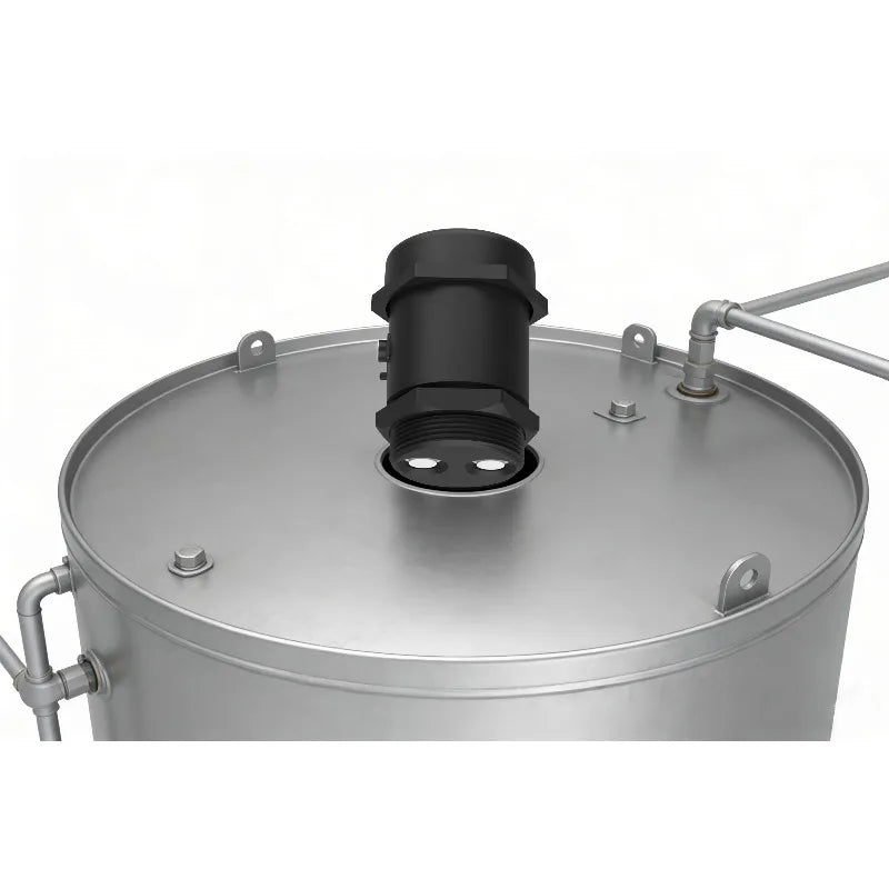 Ultrasonic Non-contact Liquid Level Sensor IP67, Rechargeable, 6-Month Battery, for Oil/Water/Fuel