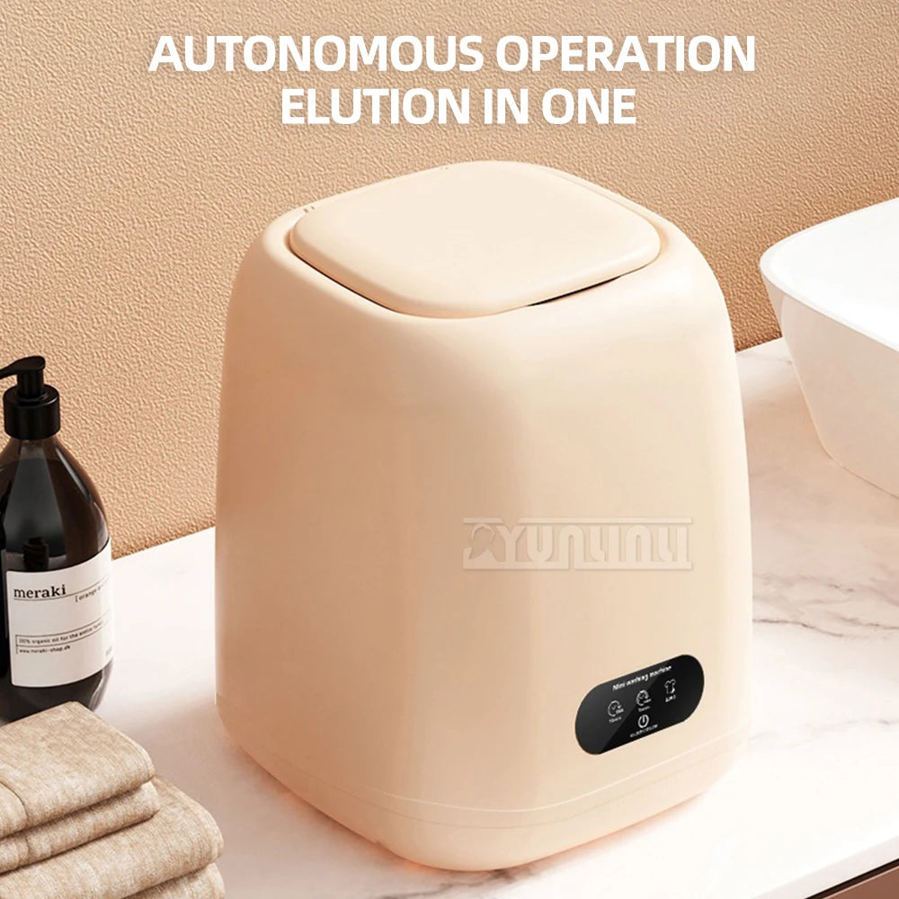 Household Mini Clothes Washer Automatic Portable Underpants Bras Baby Clothing Washing Machine Lavadora