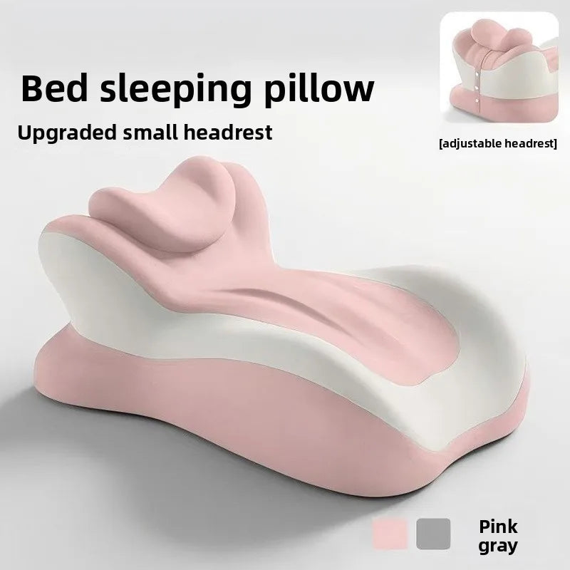 Ergonomic Memory Foam Pillow for Prone Sleeping Neck Pain Relief Wedge Support Pillow for Bed Sofa，Suitable for couples