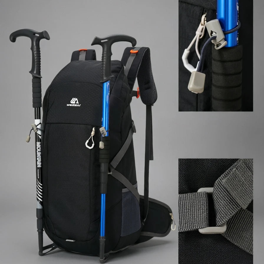 40L Hiking Backpack Men Women Outdoor Camping Rucksack Lightweight Waterproof Travel Bag Mountaineering Trekking Daypack