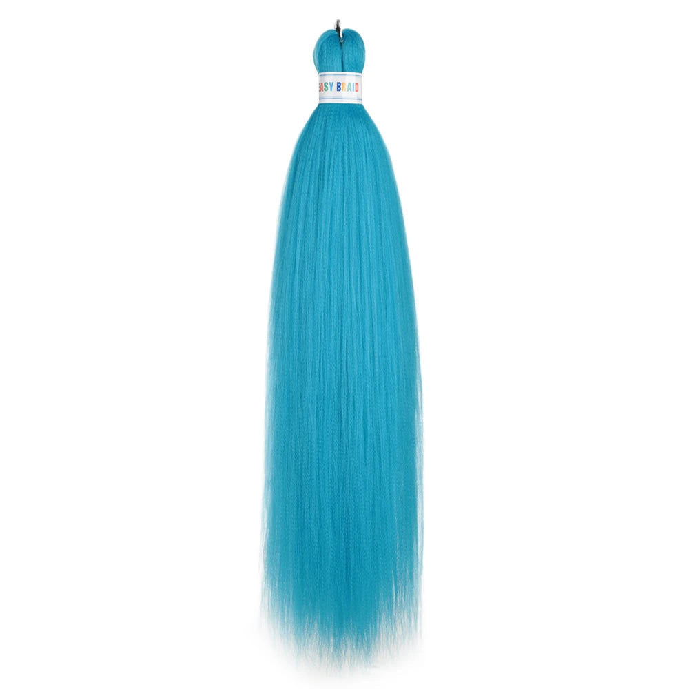 Ombre Kanekalon Braiding Hair Extensions Pre Stretched 26 Inch Synthetic Hair for Afro Jumbo Box Braids Natural Looking