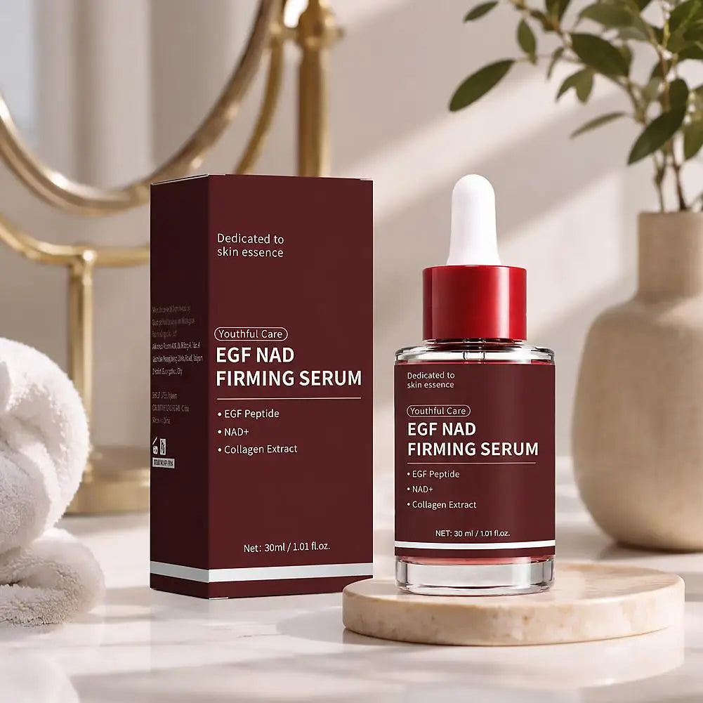 NAD+ Hydrating & Firming Essence for Wrinkles, Fine Lines & Dull Skin, Natural Moisturizing Face Serum for Radiance  Skincare