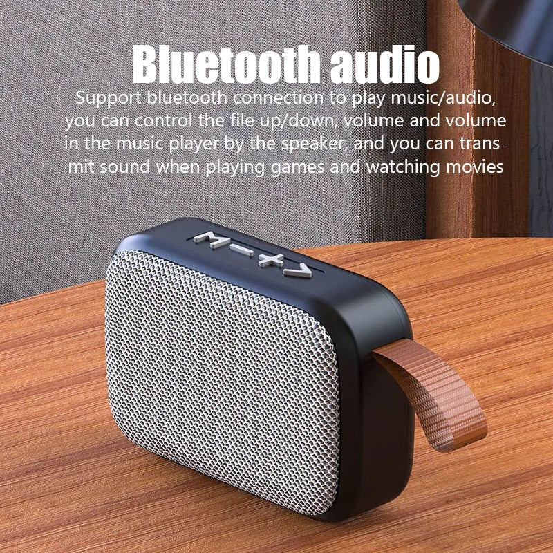 Portable Speakers Outdoor Bluetooth Mini Loudspeaker Wireless Column 3D Stereo Music Player Waterproof Surround HiFi Sound Box