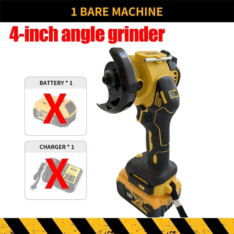 DeWalt Power Tools Cordless Brushless Angle Grinder Cutter Electric Wrench Electric Hammer Chainsaw Polisher Air Pump for 18V