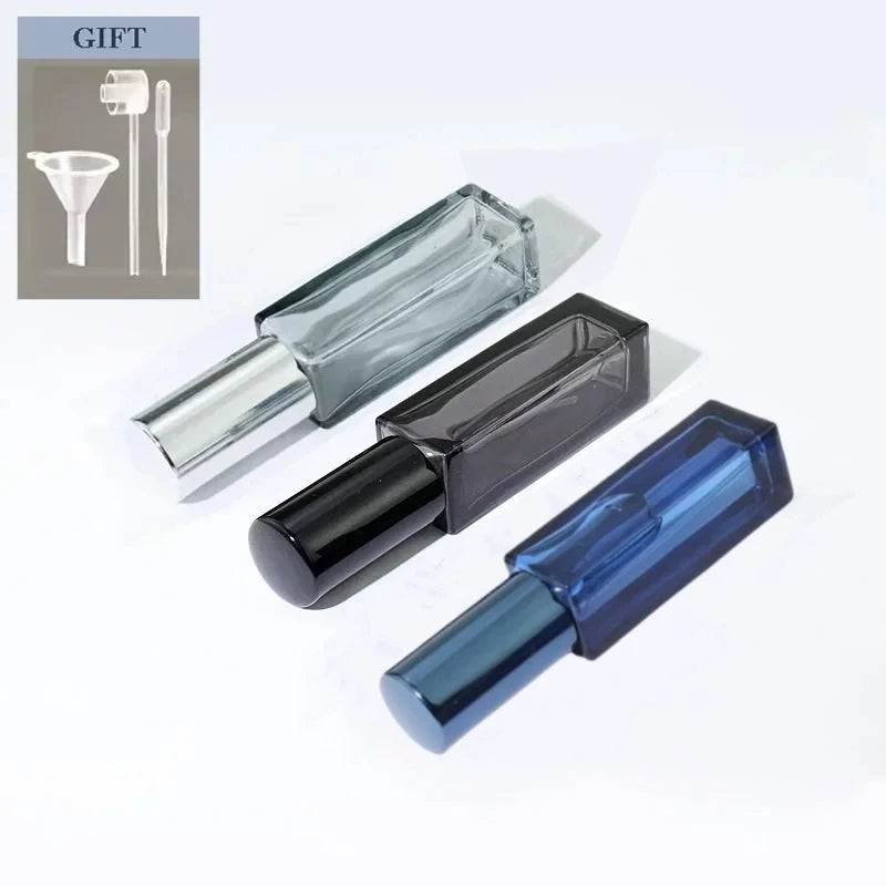 3PCS 10ml 20ml Perfume Spray Bottle Empty Glass Atomizer Travel Cosmetic Bottl Sample Vials Refillable Drop Shipping Wholesale
