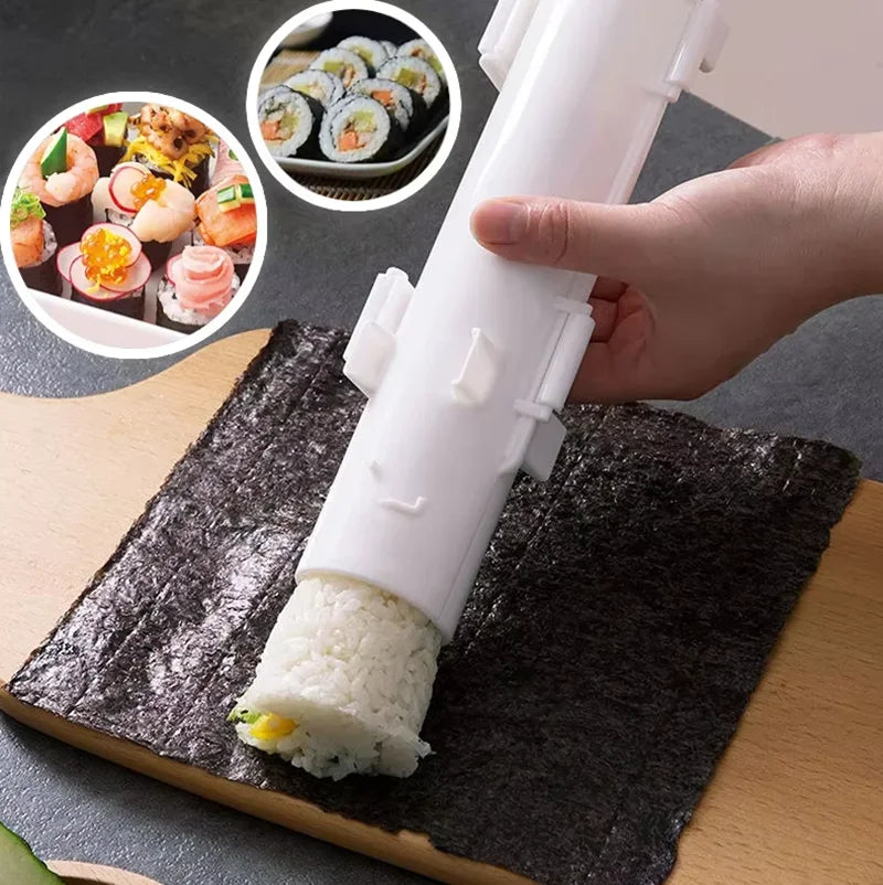 Quick Sushi Maker DIY Roller Rice Mold Meat Vegetable Rolling Mold Sushi Device Making Machine Bento Kitchen Gadgets