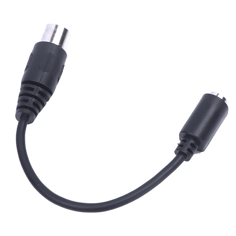 1PC PS/2 Keyboard To AT 5 Pin DIN MD 6-pin Female To DIN 5-pin Male Cable Ps2 Keyboard And Mouse Transmission Cable