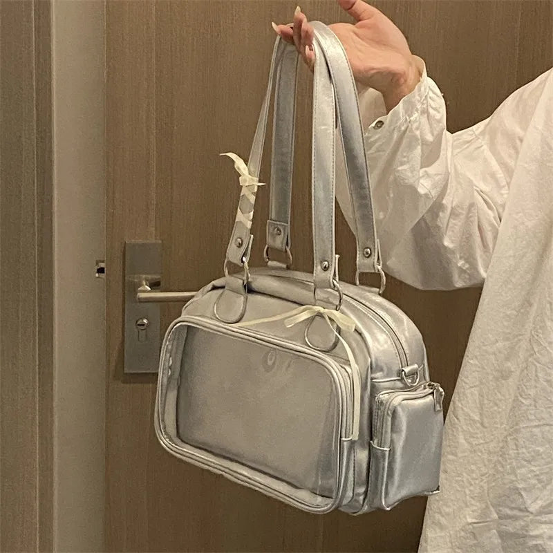 Homefish Popular cute bar pain bag fashionable three-color versatile portable backpack bowling crossbody backpack, new model