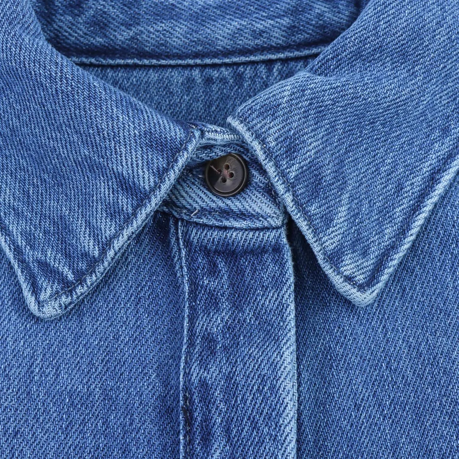 HH Women Summer New Fashion Thin Single-breasted Loose Folds Denim Shirt+High Waist Zipper Pocket Wide-leg Casual Pants Suit
