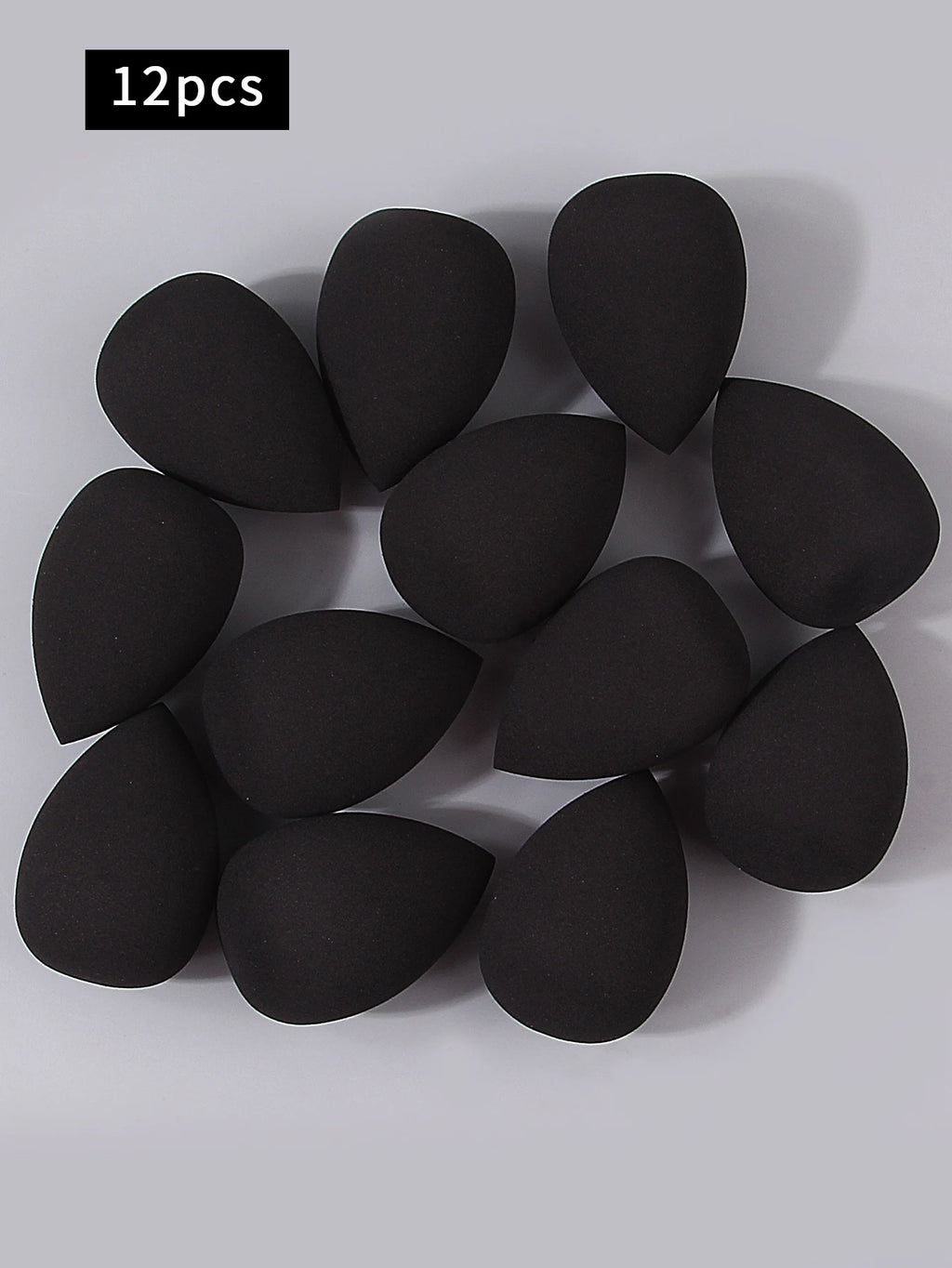 12-Piece Makeup Tool Set Ultra-Soft Puffs Beauty Sponges, Beauty Sponges. Specially Designed for Foundation and Concealer.
