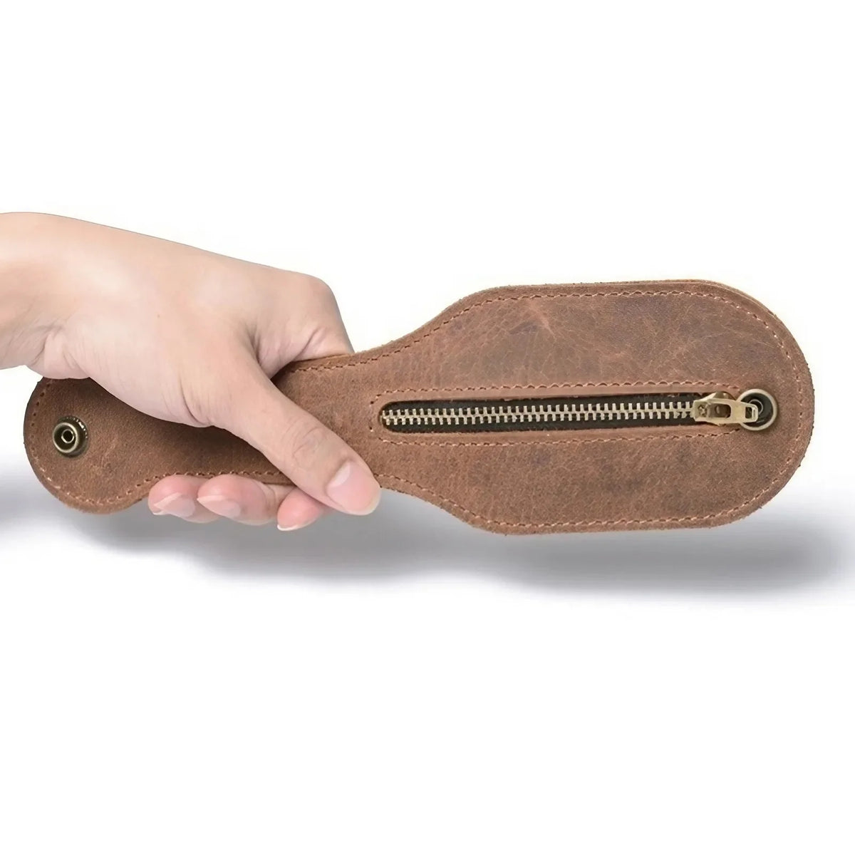KISMIS New Vintage Leather Coin Purse Men Outdoor Utility Self-Defense Multi-Tool Wallet Men Women Wallet
